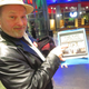 Nostalgia trip: Star Wars fan Terry shows off his high school era photo of Star Wars fandom (Photo: Gillian G. Gaar)